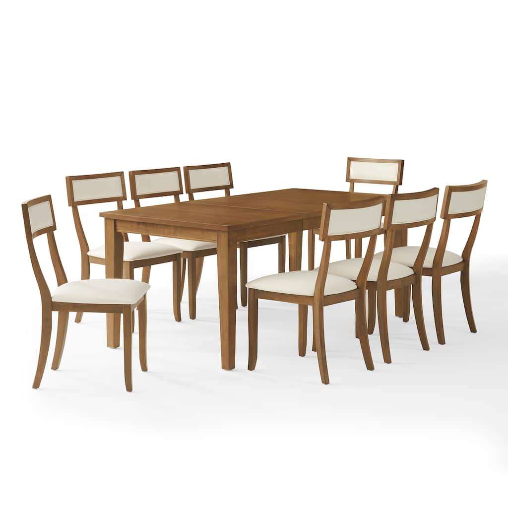 Crosley Alessia 9-Piece Dining Table Set For 8