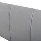 preview thumbnail 29 of 88, Velvet Upholstered Platform Bed Mother & Child Grounded Bed
