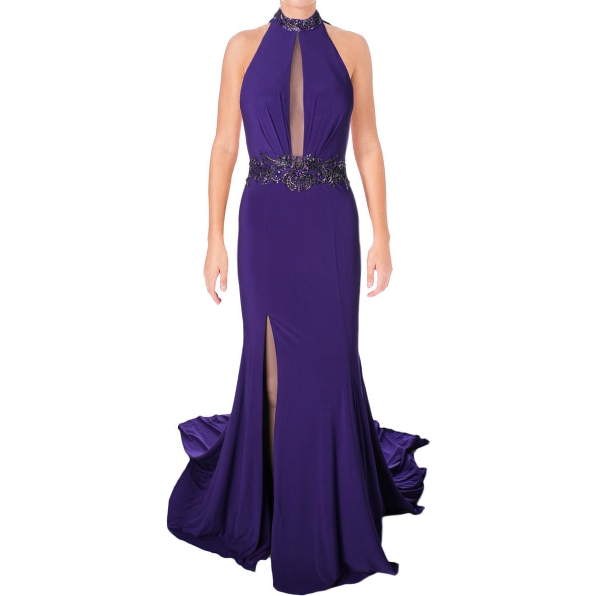 illusion formal dress