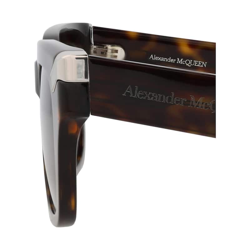 Alexander McQueen Square-Frame Recycled Acetate Sunglasses