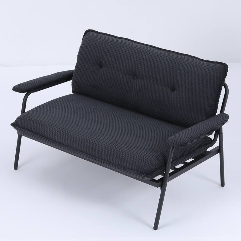 The 53-Inch Sofa Offers A Spacious Layout In The Small Apartment