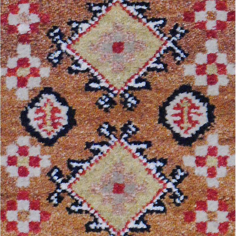 HERAT ORIENTAL Handmade Kazak Wool Rug - 2' x 3' - 2' x 3'