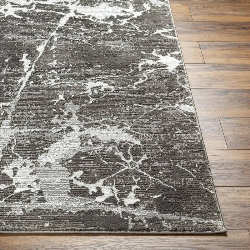 Livabliss Casual Alder Abstract Washable Area Rug