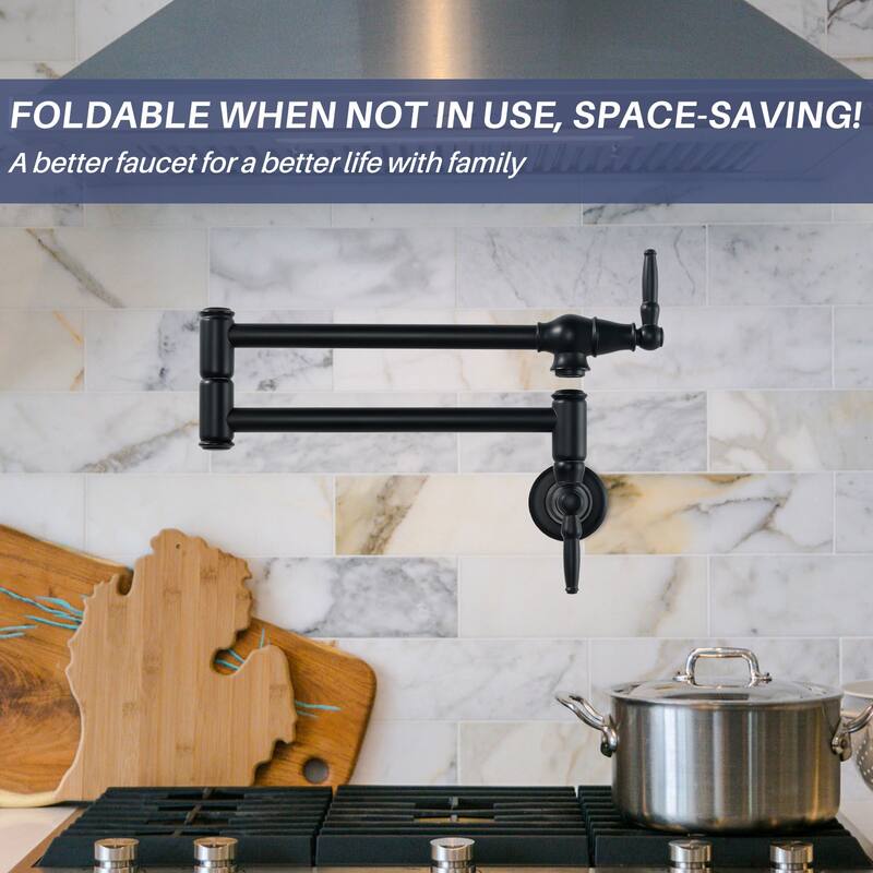 WOWOW Modern Retro Folding Filled Faucet