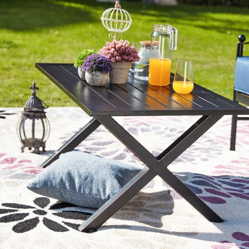 PATIO FESTIVAL 2-pc. Outdoor Cushioned Loveseat and Coffee Table Set