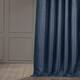 Exclusive Fabrics Italian Faux Linen Curtain (1 Panel)