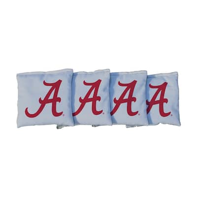 Alabama Crimson Tide Grey Cornhole Bags