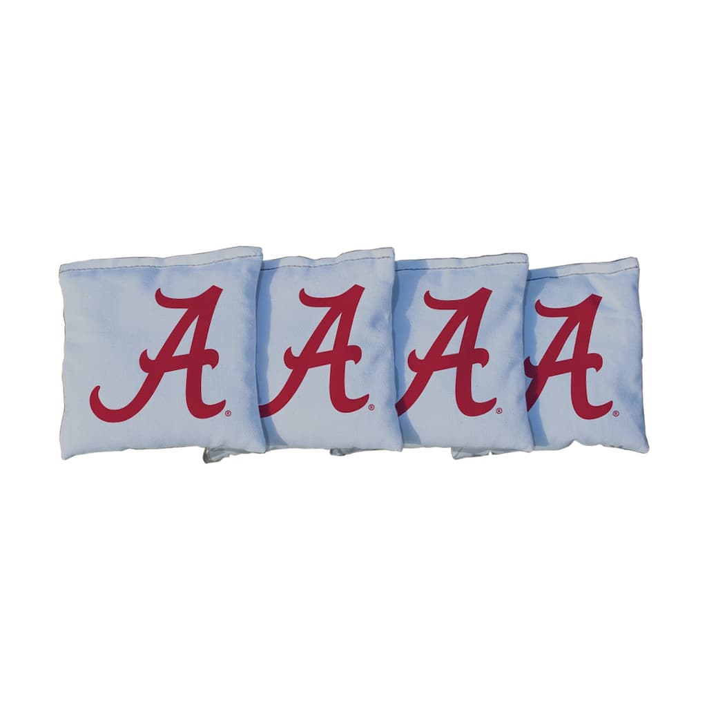 Alabama Crimson Tide Grey Cornhole Bags