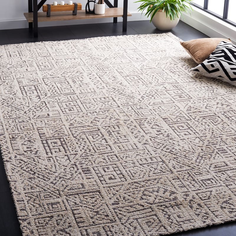 SAFAVIEH Hand-Woven Classic Vintage Renata Aztec Cotton Rug