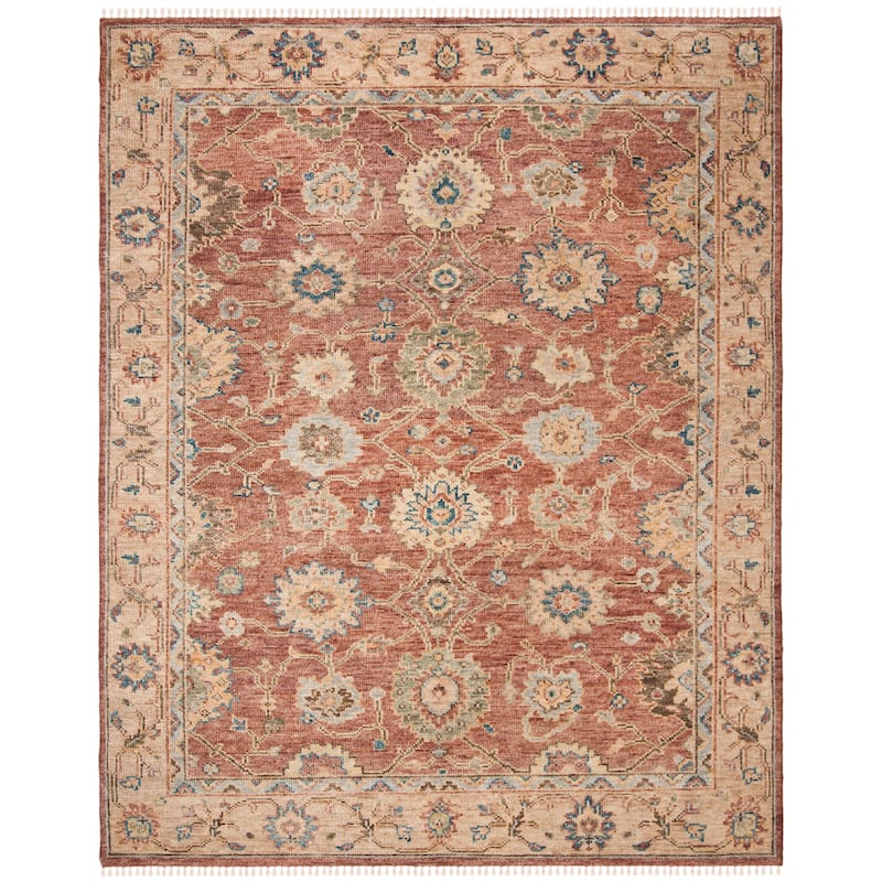 SAFAVIEH Handmade Samarkand Shanita Traditional Oriental Wool Rug