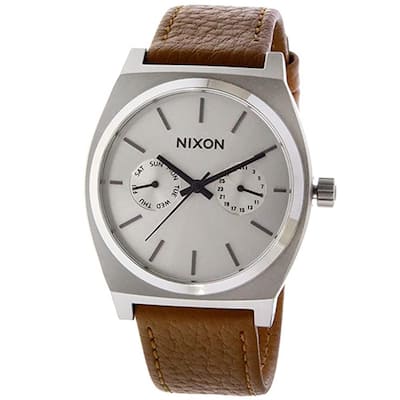 Nixon Women's Time Teller Silver Dial Watch - A927-2310 - 6 (36)
