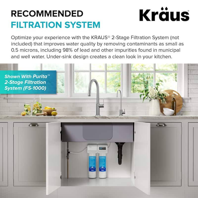 Kraus Purita Drinking Water Dispenser Beverage Kitchen Faucet