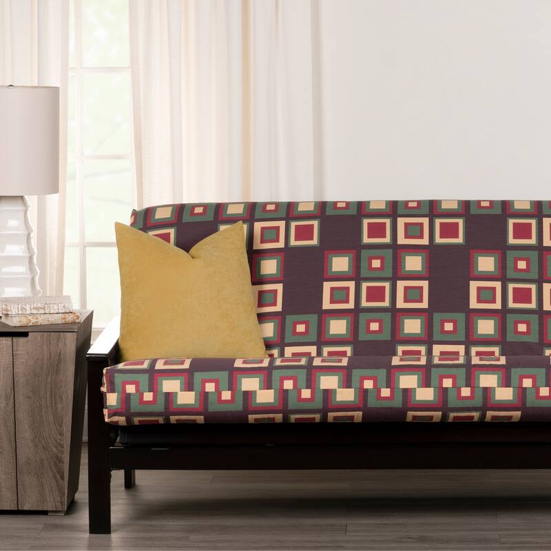 Gridlock Full Size Futon Cover - N/A
