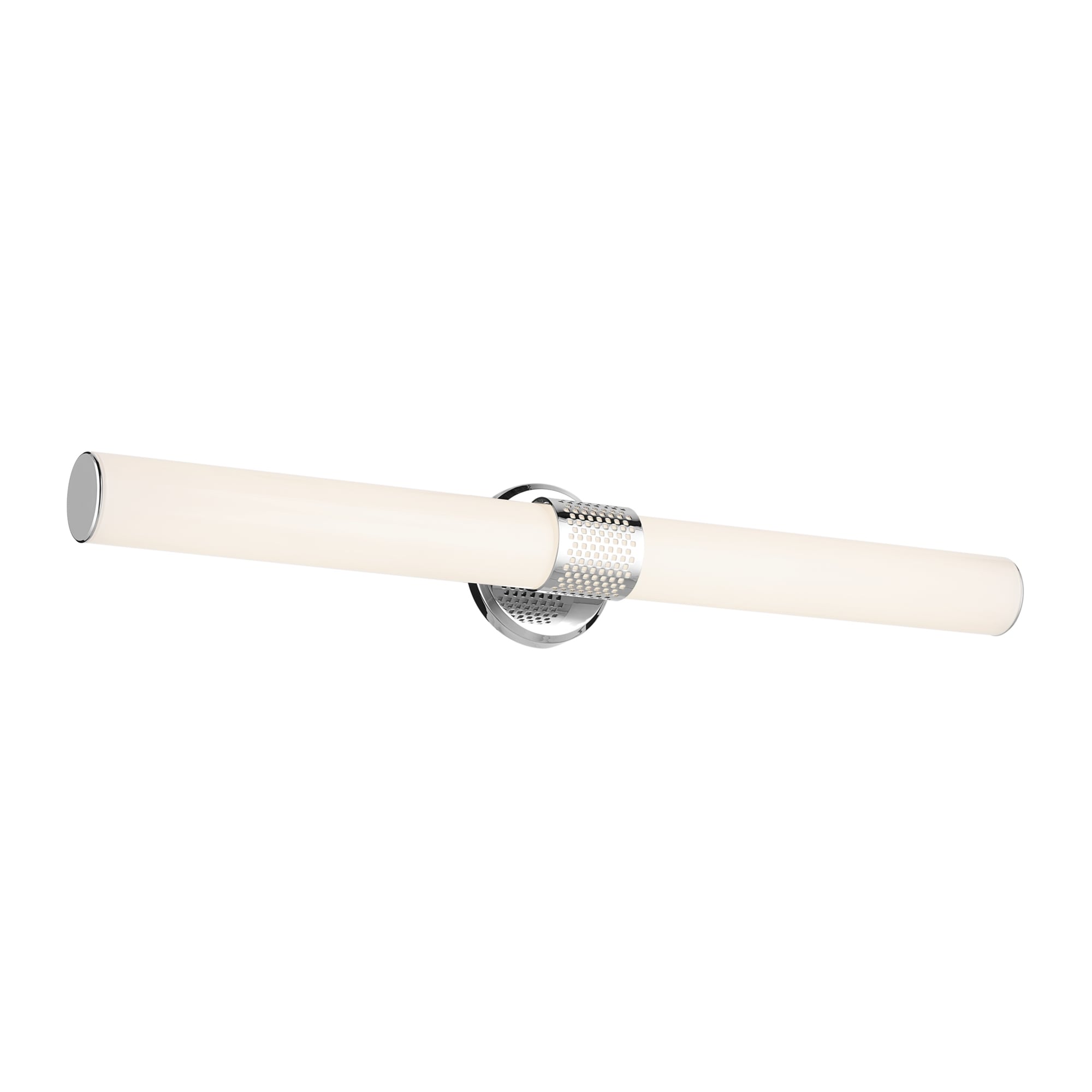 Kichler Lighting Sashi 32" Bath Bar Large LED with White Glass in Chrome