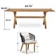 preview thumbnail 18 of 20, PURPLE LEAF Outdoor Dining Set for Garden Deck Wicker Table and Chairs Set-11 Piece