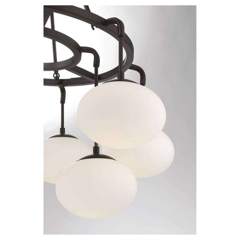 Meridian M10098 9 Light 34" Wide Chandelier