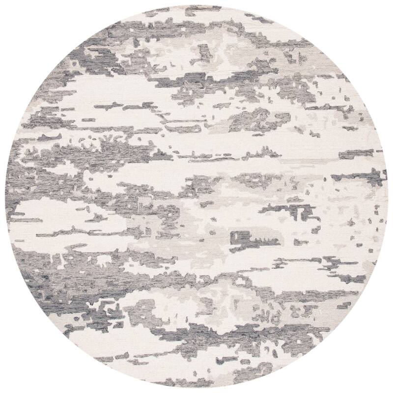 SAFAVIEH Handmade Abstract Kotoko Contemporary Wool Rug