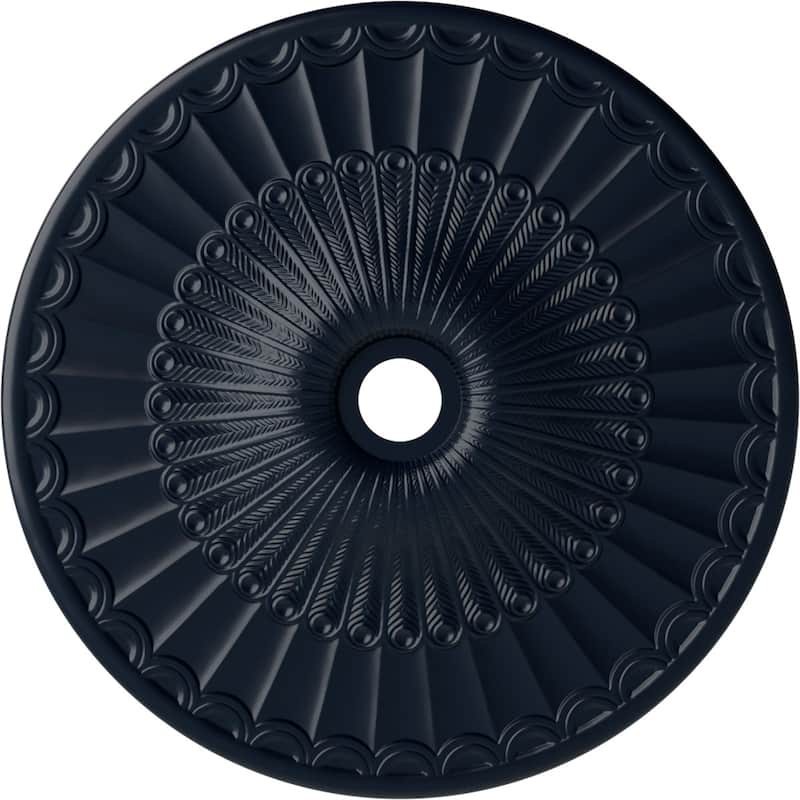 36 5/8"OD x 3 5/8"ID x 2 3/8"P Galveston Ceiling Medallion
