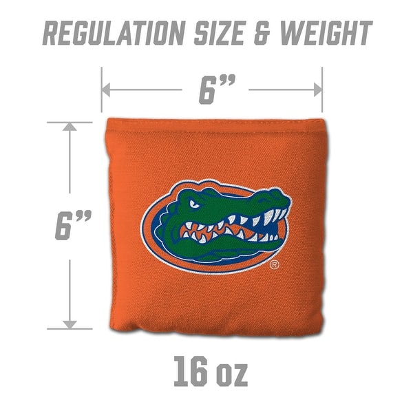 Florida Gators NCAA Dual Sided Pro Stop & Slide Cornhole Bags