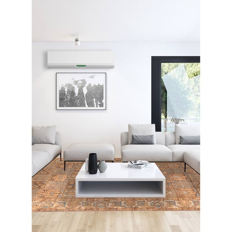 ECARPETGALLERY Hand-knotted Antalya Vintage Copper Wool Rug - 6'8 x 10'0