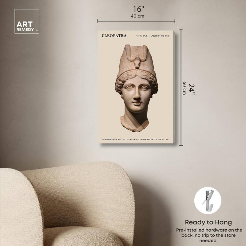 Queen of the Nile Canvas by Art Remedy, Gallery Wrapped