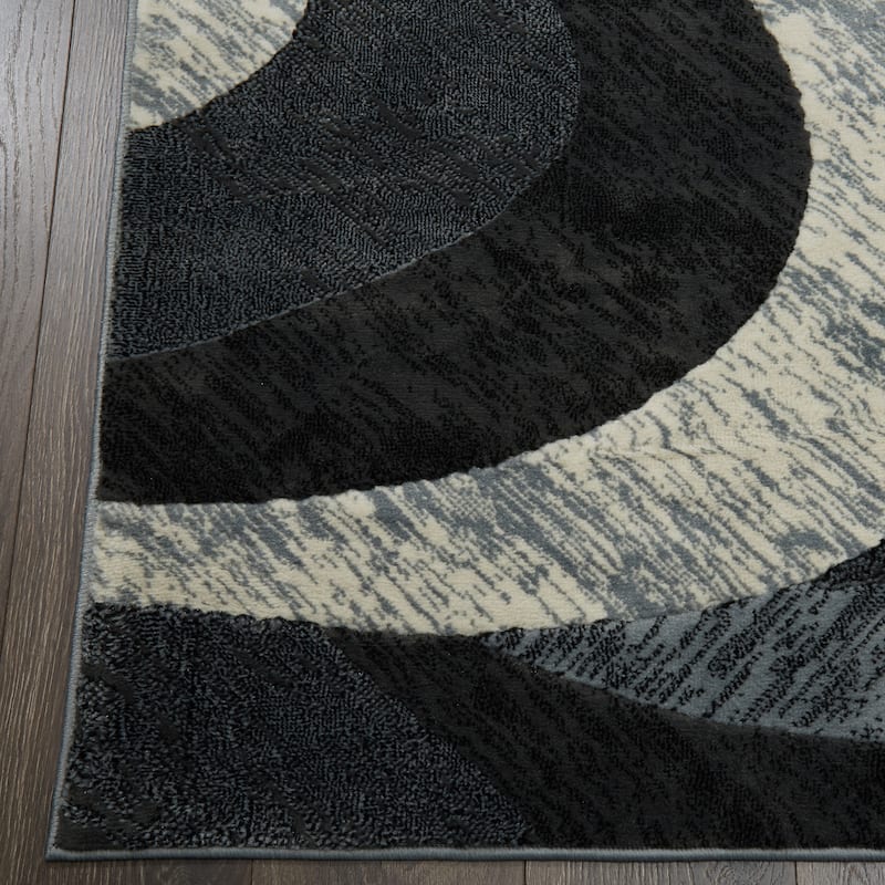 Home Dynamix Catalina Huron Contemporary Abstract Area Rug