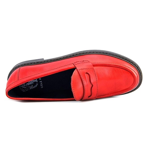cole haan red loafers