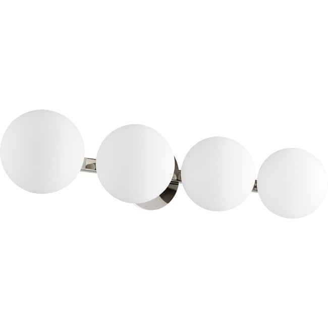 Quorum International 4 Light 29-3/4" Wide Bathroom Vanity Light