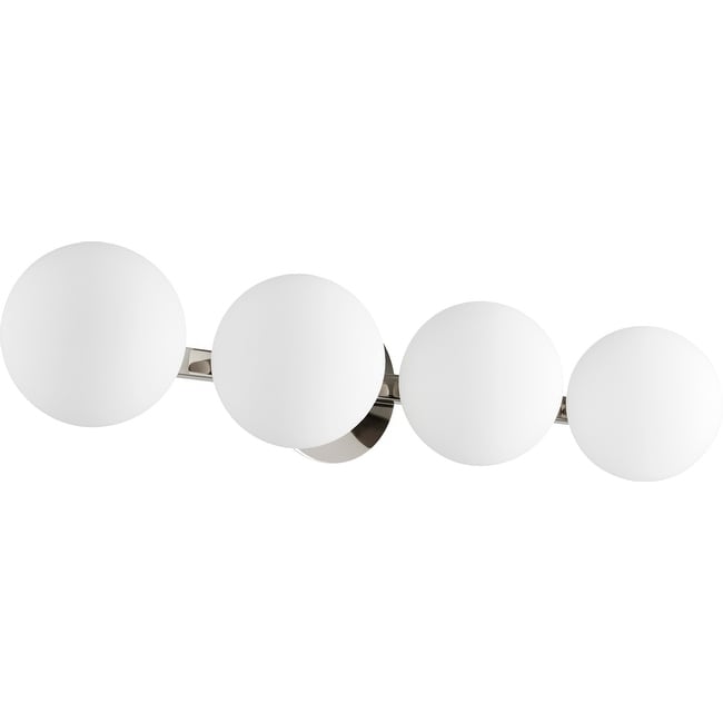 Quorum International 4 Light 29-3/4" Wide Bathroom Vanity Light