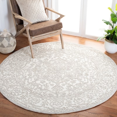 SAFAVIEH Handmade Trace Cher Oriental Wool Rug