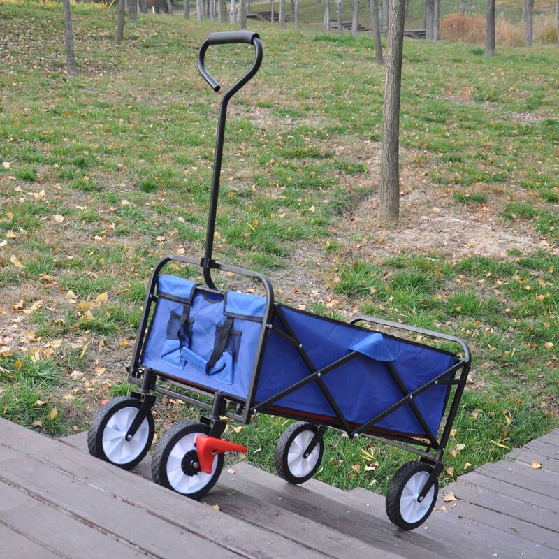 Folding Wagon Garden Shopping Beach Cart