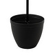preview thumbnail 14 of 12, Glitzhome Set of 2 74"H Solar Three Head Street Light with Planter Pot Pathway Lamp