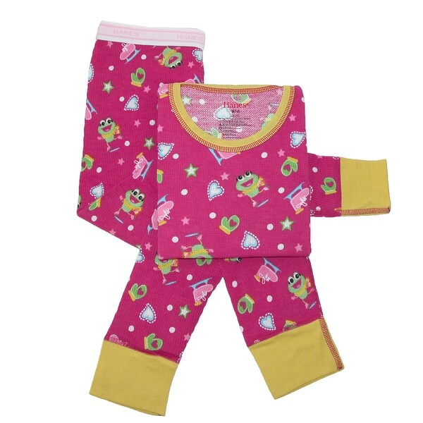 Hanes Girls Thermal Underwear Set
