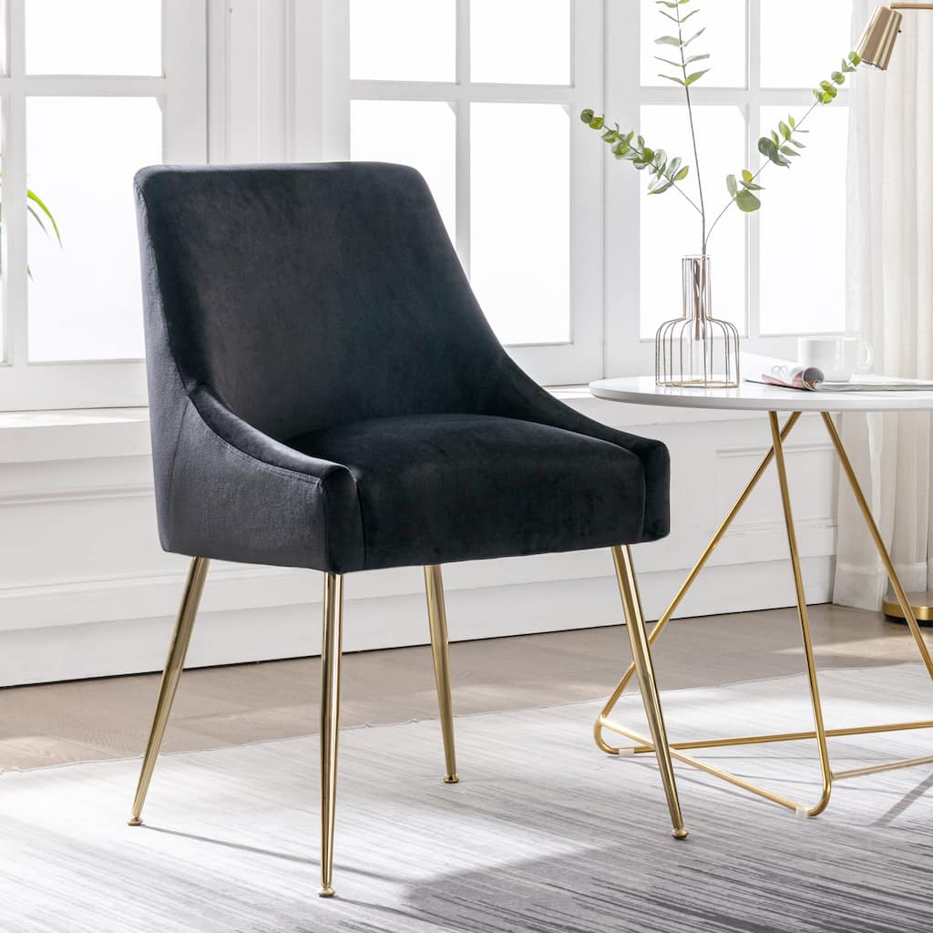 Heaven Contemporary Velvet Upholstered Accent Chair