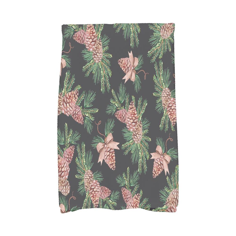 Greenery 18 x 30 Inch Holiday Print Kitchen Towel