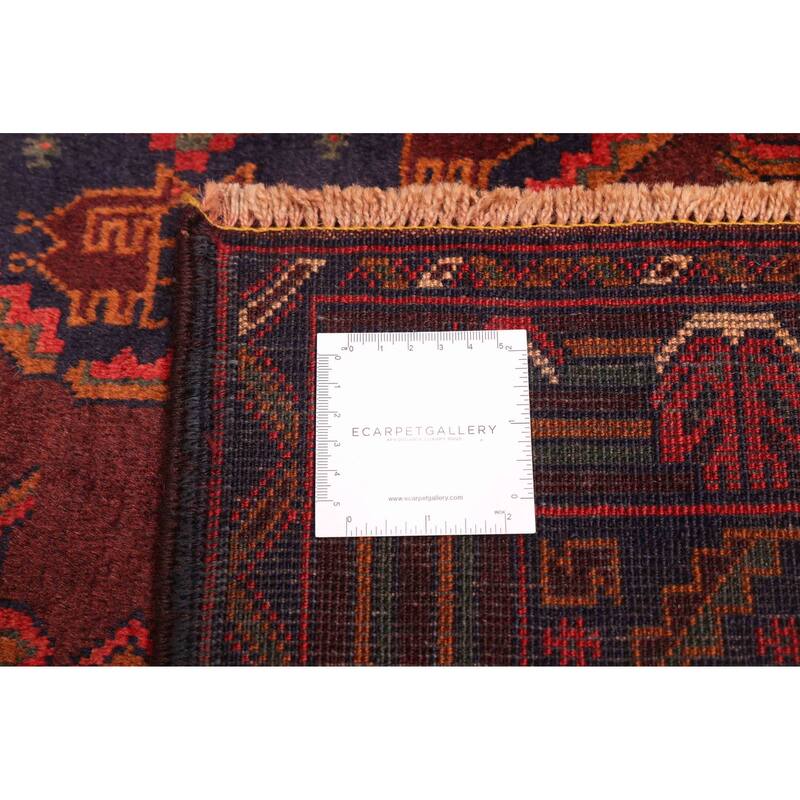 ECARPETGALLERY Hand-knotted Teimani Brown Wool Rug - 3'11 x 7'1