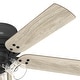 preview thumbnail 4 of 11, Hunter 52" Shady Grove Ceiling Fan with LED Light Kit/ Pull Chain, Standard or Flush Mount - Casual, Transitional