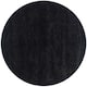 SAFAVIEH California Shag Izat 2-inch Thick Area Rug - 4' x 4' Round - Black