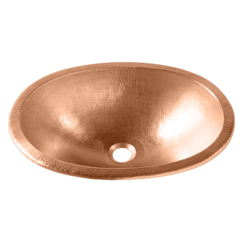 Schrodinger 19" Dual Flex Bathroom Sink in Naked Copper