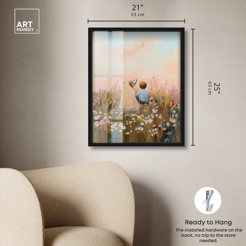 Sunset Companions Shadowbox by Art Remedy