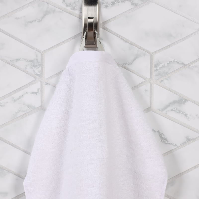 Superior Sierra Rayon From Bamboo Cotton Blend Hand Towel Set of 6