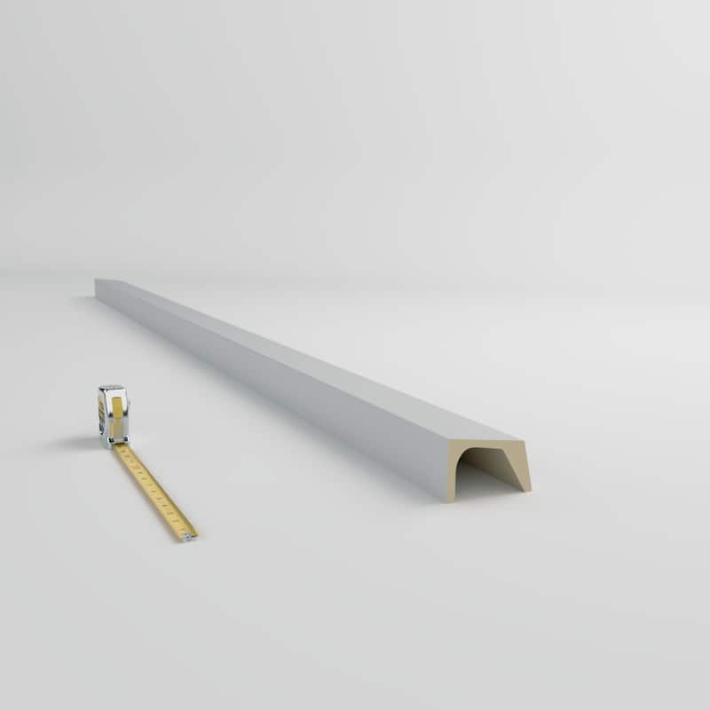 2 3/4"H x 4 3/8"P x 96"L Anton Crown Moulding - 1-Pack