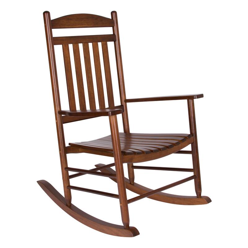 Grandview Wood Outdoor Patio Rocking Chair