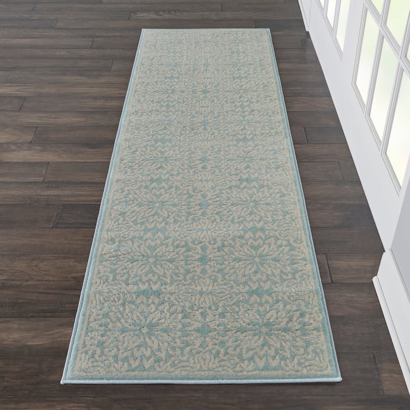 Nourison Jubilant Floral Medallion Area Rug