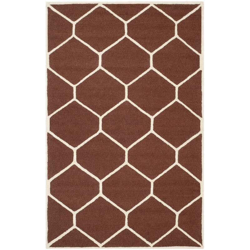 SAFAVIEH Handmade Cambridge Meira Modern Moroccan Wool Rug