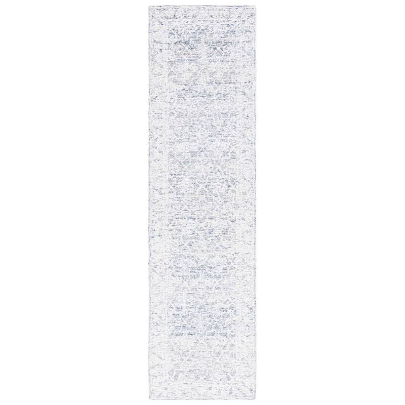 SAFAVIEH Handmade Metro Remkea Wool Rug - 2'3" x 9' Runner - Ivory/Beige