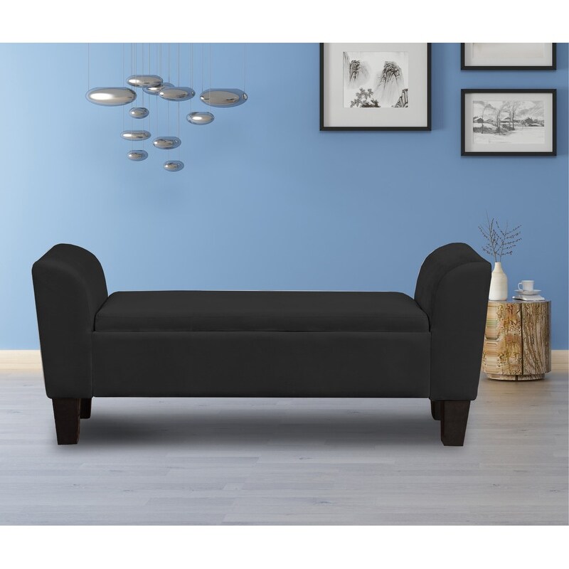 Black velvet hotsell window seat