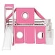 preview thumbnail 3 of 3, Twin Size Loft Bed with Slide, Tent and Tower