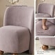 preview thumbnail 2 of 18, Christopher Knight Home - Eliana Modern Teddy Fabric Accent Chair with Curved Backrest and Legs