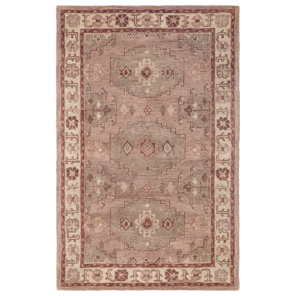 Terra by Obeetee Timeless Sami Rust Rug